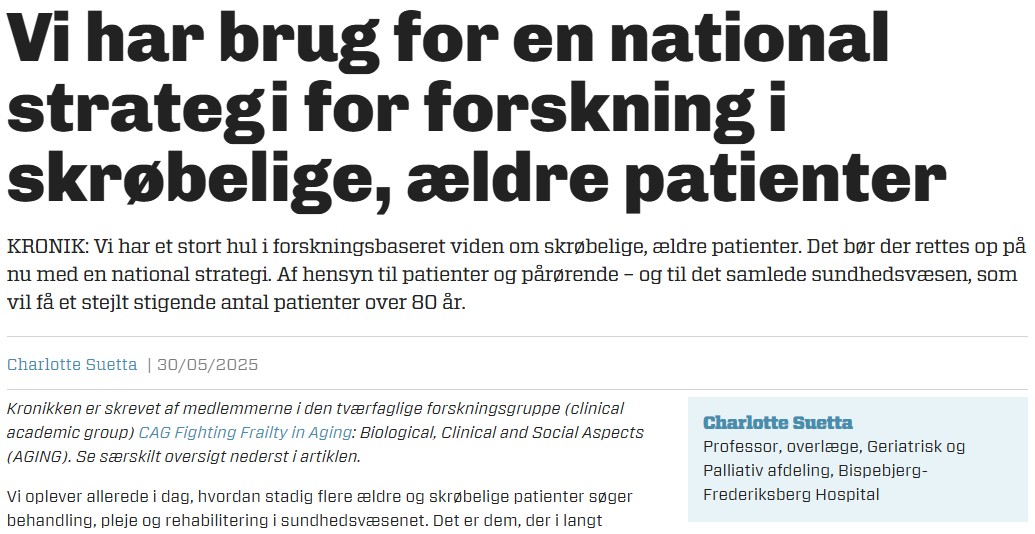 Dansk Sygeplejeråd (@sygeplejeraadet) on Twitter photo Glimrende forslag i <a href="/DagensMedicinDK/">Dagens Medicin</a>💡👏
For der ER brug for mere forskning i et samlet sundhedsvæsen. Meget gerne forpligtende via loven, så både regioner, kommuner og nye forskningssamarbejder kan sætte skub i udviklingen🤝 #dksund #sundpol
dagensmedicin.dk/vi-har-brug-fo… Glimrende forslag i <a href="/DagensMedicinDK/">Dagens Medicin</a>💡👏
For der ER brug for mere forskning i et samlet sundhedsvæsen. Meget gerne forpligtende via loven, så både regioner, kommuner og nye forskningssamarbejder kan sætte skub i udviklingen🤝 #dksund #sundpol
dagensmedicin.dk/vi-har-brug-fo…
