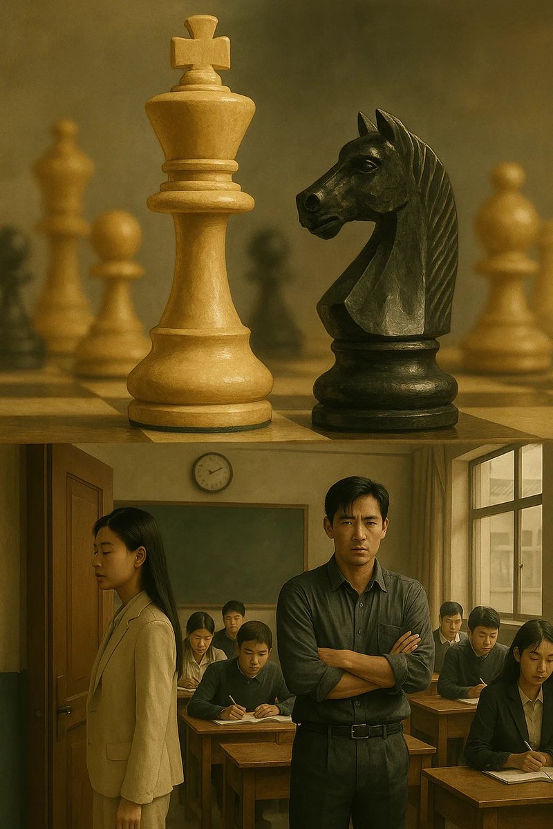 Michael30303521's tweet image. 📝 Author’s Note
This wasn’t just a class. It was a quiet war.
She fled in five minutes. I lasted months.
But both of us were swept away—just by different winds.
📘 Read the note:
👉 facebook.com/mike.liu.940/p…
#WeeklyColumn #AuthorNote #TeachingUnderFire #RealStory