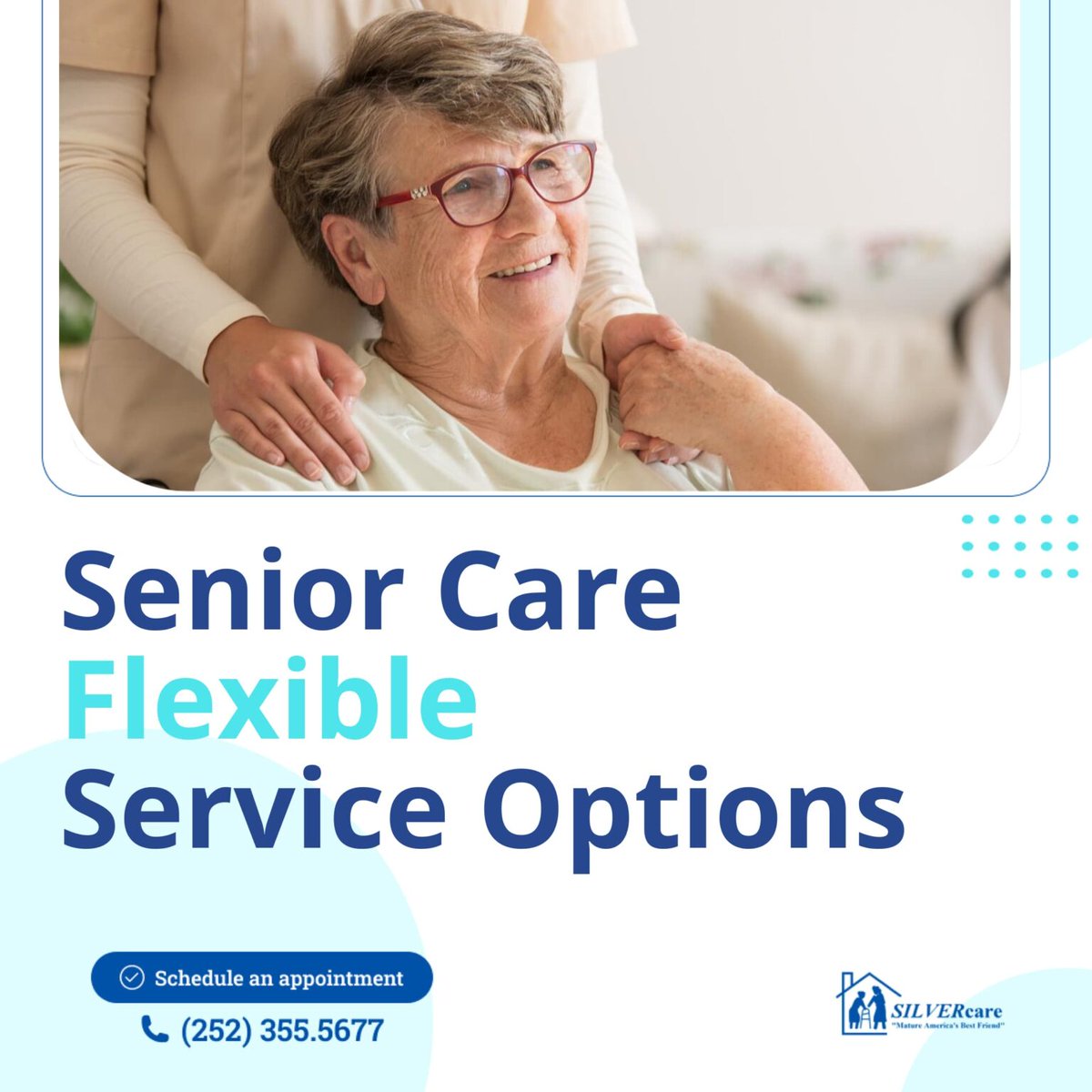 SILVERcare1's tweet image. Whether it’s short-term help or long-term care, SilverCare meets you where you are 🌿🤝 Discover compassionate solutions today. #CareSolutions #SeniorServices rfr.bz/tec9b7f