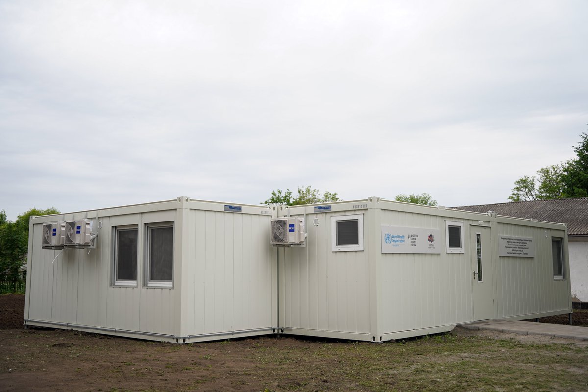 WHO Ukraine (@whoukraine) on Twitter photo With Latvia’s support, <a href="/WHO/">World Health Organization (WHO)</a> has installed a modular clinic in Mykolaiv region, bringing primary health care closer to remote communities.
🇱🇻🇺🇦 <a href="/HabichtJarno/">Jarno Habicht</a> & Latvia’s Ambassador Ilgvars Klava and members of the Latvian Parliament visited the clinic.
<a href="/LV_Ukraine/">Latvia in Ukraine</a> <a href="/Latvian_MFA/">Latvian MFA 🇱🇻 | #StandWithUkraine 🇺🇦</a> With Latvia’s support, <a href="/WHO/">World Health Organization (WHO)</a> has installed a modular clinic in Mykolaiv region, bringing primary health care closer to remote communities.
🇱🇻🇺🇦 <a href="/HabichtJarno/">Jarno Habicht</a> & Latvia’s Ambassador Ilgvars Klava and members of the Latvian Parliament visited the clinic.
<a href="/LV_Ukraine/">Latvia in Ukraine</a> <a href="/Latvian_MFA/">Latvian MFA 🇱🇻 | #StandWithUkraine 🇺🇦</a>
