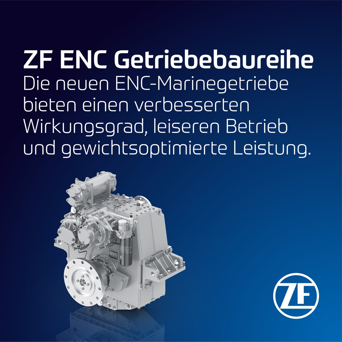 Leise, sauber, flexibel: #ZF präsentiert neue #Getriebebaureihe ENC für #elektrische #Schiffe. Ein hoher Wirkungsgrad, leiser Betrieb und eine gewichtsoptimierte Leistung zeichnen die ENC-Getriebe aus – ideal für Elektromotoren mit hohen Drehzahlen. Mehr:  ow.ly/WXXl50VYZQF