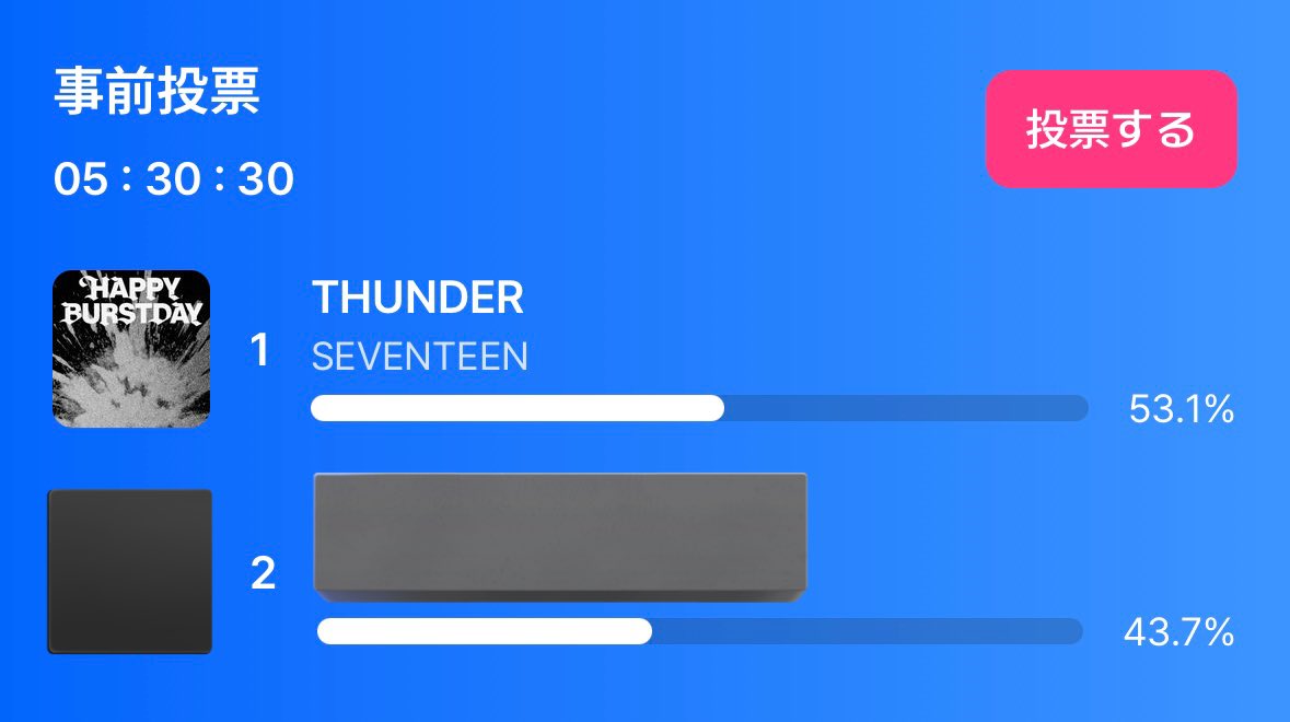 下記項目に該当される方は至急投票をお願いします🗳️
⚡️🚨勝利には皆様の投票が必要不可欠です🚨⚡️

☑︎ CARAT
☑︎ カラット
☑︎ 캐럿

〈投票ページ〉
🔗mnetplus.onelink.me/TRa8/4q5d3tsh?…