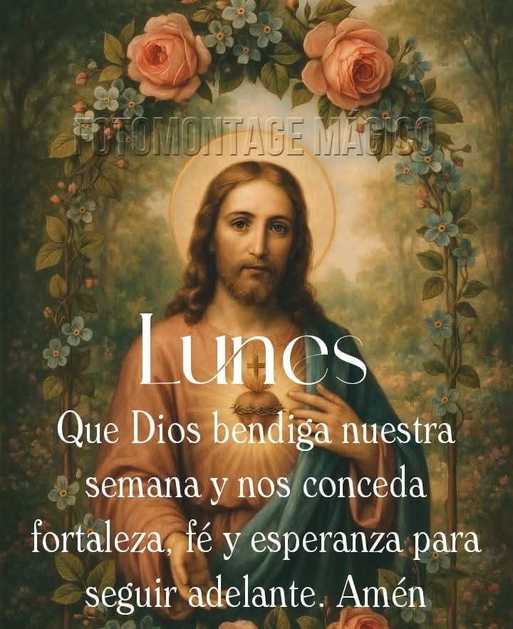 Dios Nuestro Señor bendice nuestra semana, concédenos fortaleza, fe y esperanza para seguir adelante 🙏 Buenos días