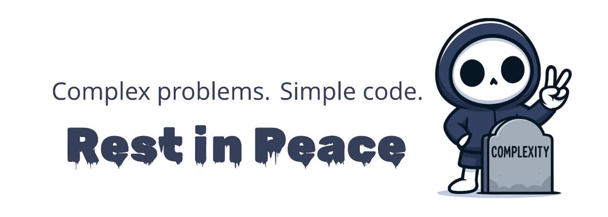 Dominik Tornow (@dominiktornow) on Twitter photo We started <a href="/resonatehqio/">Resonate HQ</a> in June 2023 with one goal:
Solve complex problems with simple code
Today, we launch. RIP complexity 🪦 We started <a href="/resonatehqio/">Resonate HQ</a> in June 2023 with one goal:
Solve complex problems with simple code
Today, we launch. RIP complexity 🪦