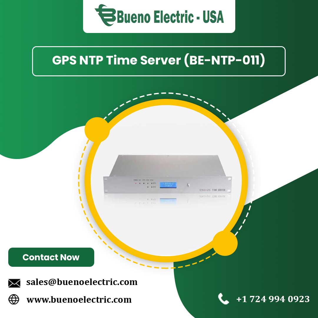 BuenoElectric's tweet image. Keep your systems perfectly in sync with the GPS NTP Time Server (BE-NTP-011) — accurate, reliable, and built for nonstop performance.
buenoelectric.com/products/be-nt…

#TimeSync #GPSTimeServer #NetworkSolutions #PrecisionTiming #DataCenter #TelecomTech