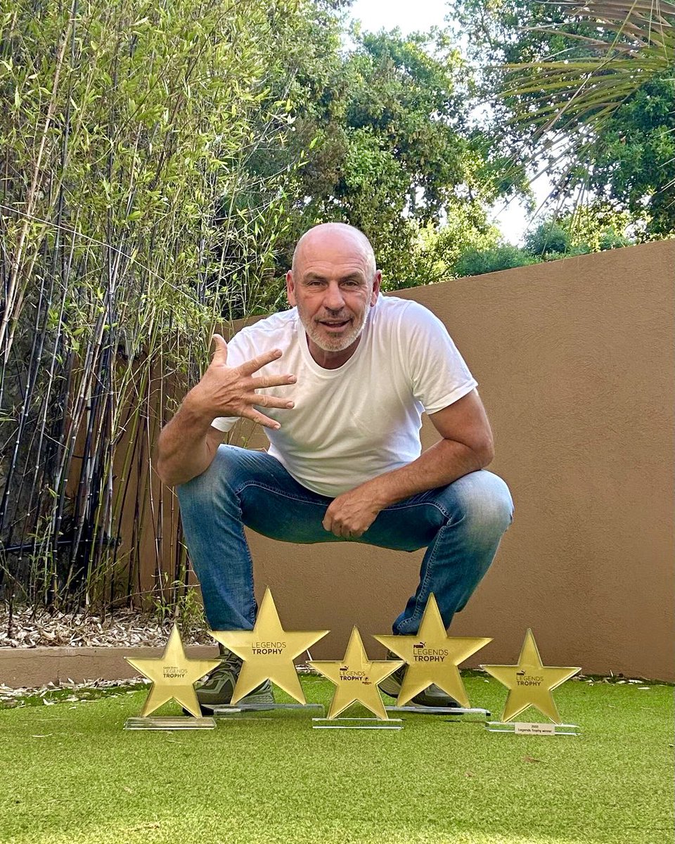 Legends Trophy (@trophyoflegends) on Twitter photo 🌟 He got five and wants his sixth...
🎖️The winner of the last five editions of <a href="/trophyoflegends/">Legends Trophy</a> has just arrived at <a href="/Camiral_/">CAMIRAL</a>. Will <a href="/jksheva7/">Andriy Shevchenko</a>, Gianfranco Zola, <a href="/kennethperez10/">Kenneth Perez</a> and company prevent the great <a href="/Boghossian14/">Boghossian Alain</a> from winning his 6th consecutive title?
#LegendsTrophy 🏌🏻♂️ 🌟 He got five and wants his sixth...
🎖️The winner of the last five editions of <a href="/trophyoflegends/">Legends Trophy</a> has just arrived at <a href="/Camiral_/">CAMIRAL</a>. Will <a href="/jksheva7/">Andriy Shevchenko</a>, Gianfranco Zola, <a href="/kennethperez10/">Kenneth Perez</a> and company prevent the great <a href="/Boghossian14/">Boghossian Alain</a> from winning his 6th consecutive title?
#LegendsTrophy 🏌🏻♂️