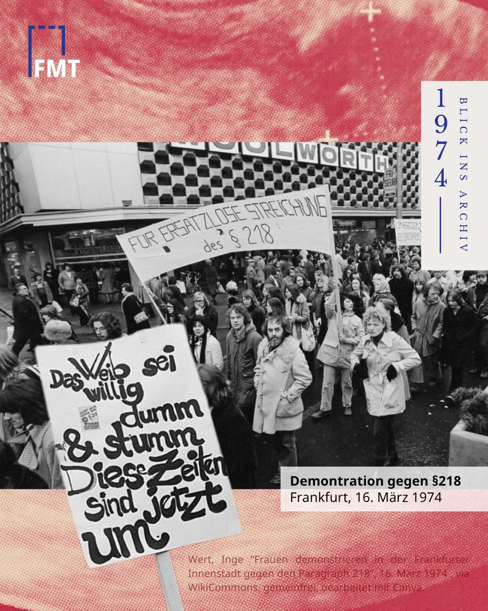 #OnThisDay vor 54 Jahren: 374 Frauen bekennen in einer Kampagne initiiert von Alice Schwarzer im <a href="/sternde/">stern</a> öffentlich „Wir haben abgetrieben“ – Ihr Mut veränderte die Debatte um §218 für immer. ✊#Wegmit218 #WirHabenAbgetrieben #Frauenrechte #Selbstbestimmung