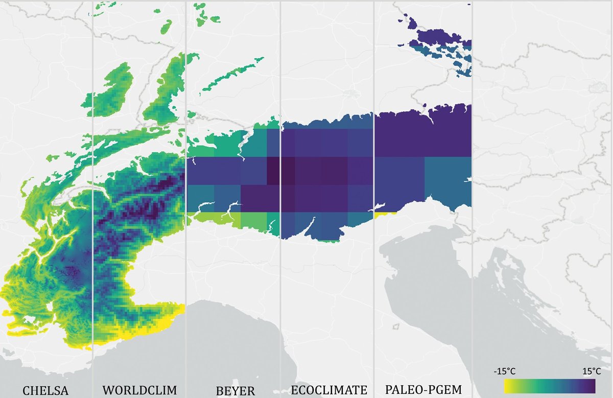 Camila Pacheco-Riaño, PhD (@lacapary) on Twitter photo Many downscaled #paleoclimate datasets aren’t suited for capturing #temperatures during the Last Glacial Maximum in #mountains. Resolution too coarse for complex terrain. Use with caution ⚠️
📝 New paper out : doi.org/10.21425/fob...
led by Eline Rentier <a href="/BergenUib/">University of Bergen UiB</a>
#Science Many downscaled #paleoclimate datasets aren’t suited for capturing #temperatures during the Last Glacial Maximum in #mountains. Resolution too coarse for complex terrain. Use with caution ⚠️
📝 New paper out : doi.org/10.21425/fob...
led by Eline Rentier <a href="/BergenUib/">University of Bergen UiB</a>
#Science