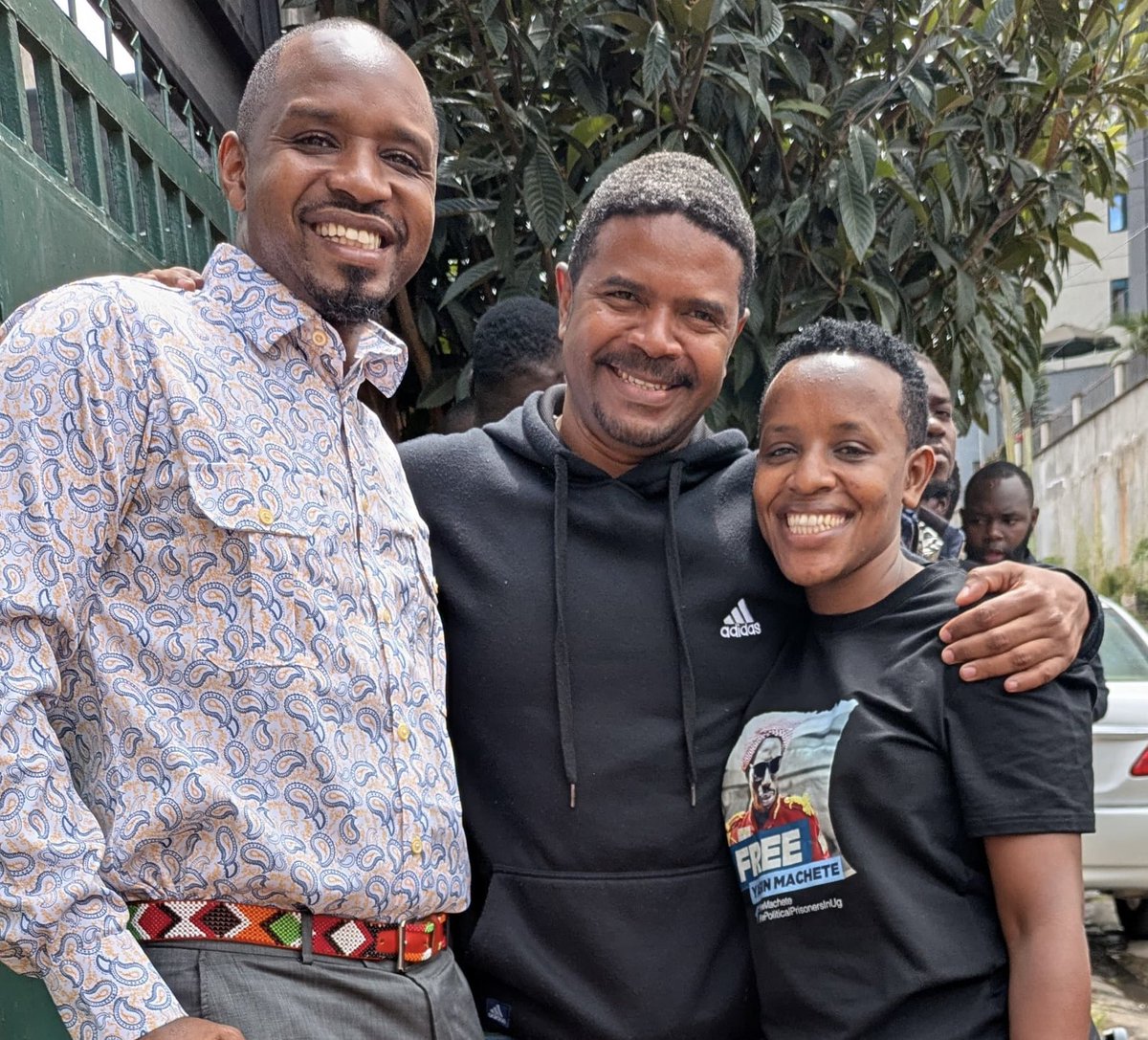 husseinkhalid (@husskhalid) on Twitter photo Had an emotional press conference today with my good bro <a href="/bonifacemwangi/">The People’s Watchman</a> and good sis <a href="/AAgather/">Agather Atuhaire</a> on their tormenting ordeal in the Tanzania torture chambers.
Besides physical and psychological torture, the two of them were also sexually tortured. We demand justice for them now. Had an emotional press conference today with my good bro <a href="/bonifacemwangi/">The People’s Watchman</a> and good sis <a href="/AAgather/">Agather Atuhaire</a> on their tormenting ordeal in the Tanzania torture chambers.
Besides physical and psychological torture, the two of them were also sexually tortured. We demand justice for them now.