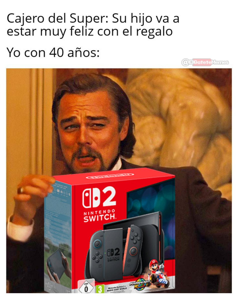 Así vamos a estar unos cuantos...

#NintendoSwitch2 #Nintendo #Switch2 #Switch #Switch1 #DropThePrices #MarioKartWorld