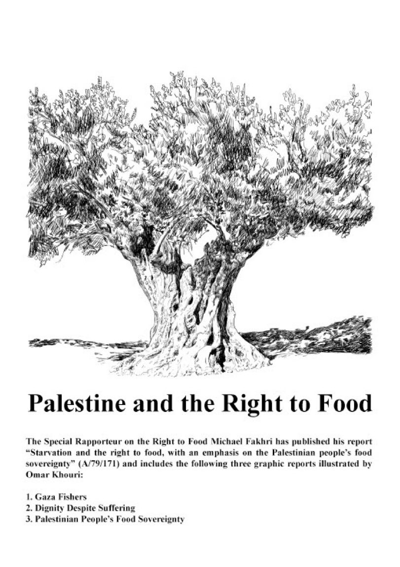 ๐พ LeMAP.be/media ๐ฆฃViaCampesinaBE@mastodon.social (@lemap_be) on Twitter photo PALESTINE AND THE RIGHT TO FOOD
๐บ๐ณ<a href="/UN/">United Nations</a> <a href="/UNHumanRights/">UN Human Rights</a> #Right2Food <a href="/UN_SPExperts/">UN Special Procedures</a> <a href="/MichaelFakhri/">Michael Fakhri</a>
๐Report A/79/171: #Starvation and the #RightToFood with emphasis on Palestinian Peopleโs #FoodSovereignty
๐undocs.org/a/79/171
<a href="/via_campesina/">La Via Campesina (Official EN)</a> <a href="/UAWC1986/">Union of Agricultural Work Committees</a>
<a href="/fidh_en/">FIDH</a> <a href="/amnesty/">Amnesty International</a> <a href="/hrw/">Human Rights Watch</a> PALESTINE AND THE RIGHT TO FOOD
๐บ๐ณ<a href="/UN/">United Nations</a> <a href="/UNHumanRights/">UN Human Rights</a> #Right2Food <a href="/UN_SPExperts/">UN Special Procedures</a> <a href="/MichaelFakhri/">Michael Fakhri</a>
๐Report A/79/171: #Starvation and the #RightToFood with emphasis on Palestinian Peopleโs #FoodSovereignty
๐undocs.org/a/79/171
<a href="/via_campesina/">La Via Campesina (Official EN)</a> <a href="/UAWC1986/">Union of Agricultural Work Committees</a>
<a href="/fidh_en/">FIDH</a> <a href="/amnesty/">Amnesty International</a> <a href="/hrw/">Human Rights Watch</a>