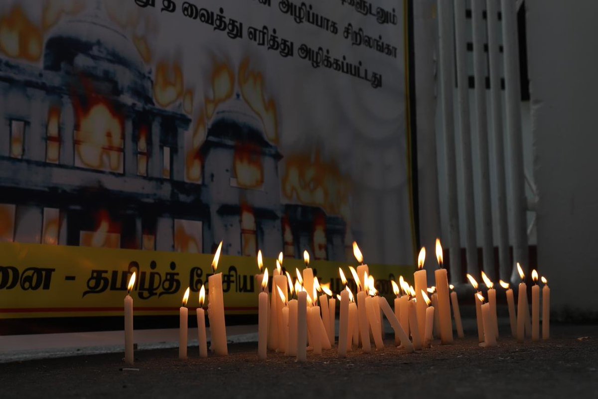 🪔 History in flames: Remembering the burning of Jaffna Library

At midnight on May 31, 1981, the Jaffna Public Library, the crucible of Tamil literature and heritage, was set ablaze by Sri Lankan security forces and state-sponsored mobs. The burning has since been marked by