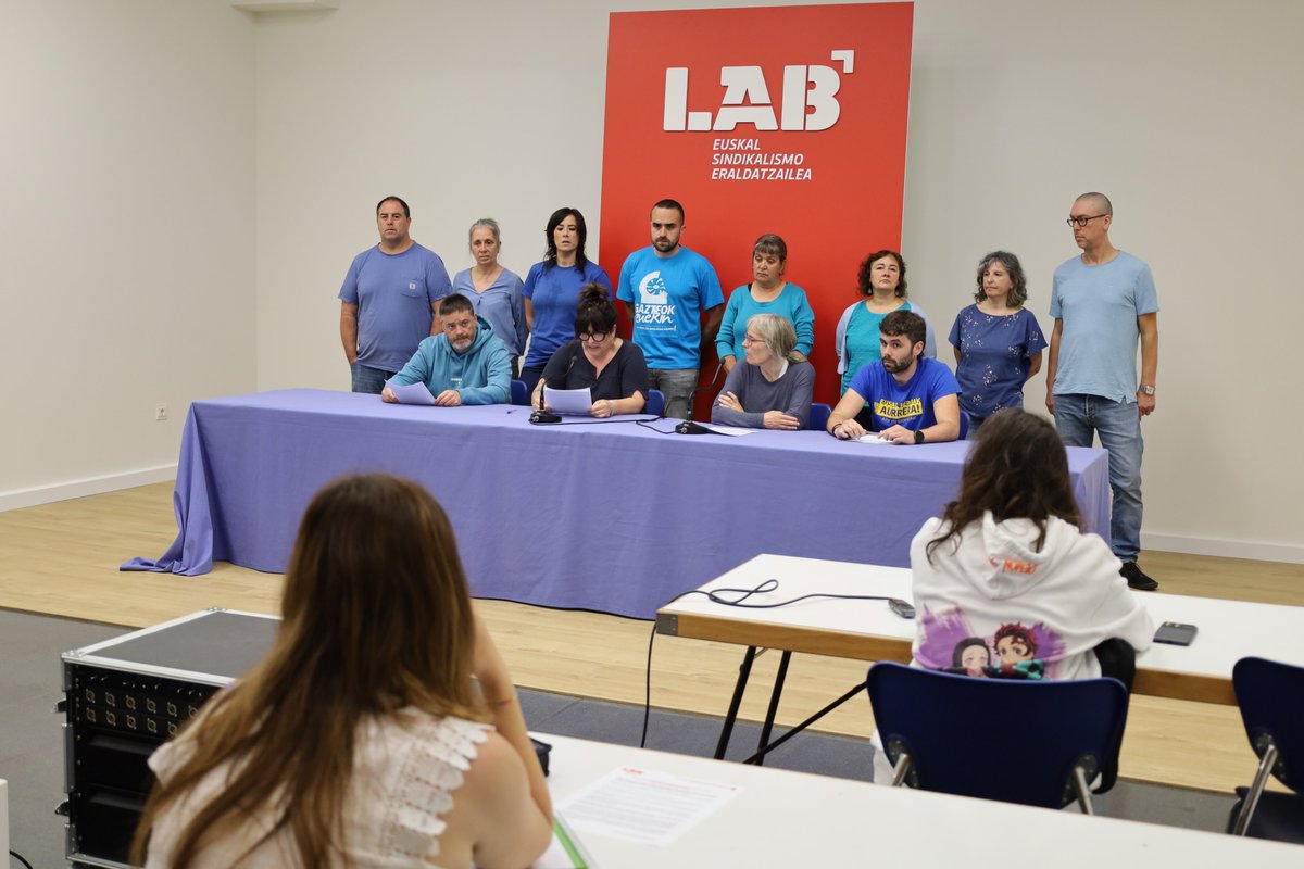 ➡️EAEko Hezkuntza Sailari ikastolen eremurako adostutakoa bete dezan exijitu dio LABek

🔗 labur.eus/jq1jqeyp