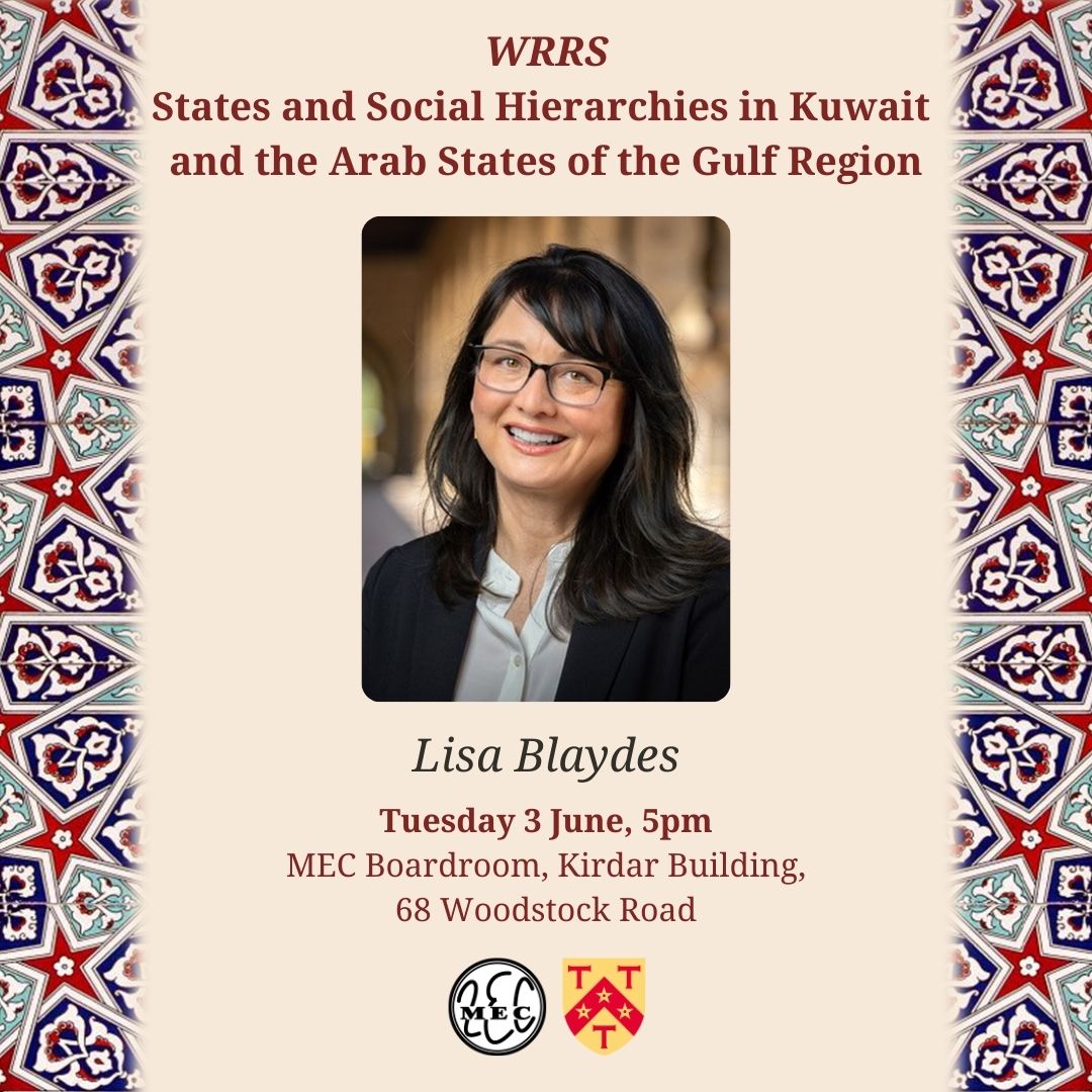 oxfordMec's tweet image. The next Women’s Rights Research Seminar, Tuesday this week at 5pm with @lisablaydes @Stanford @MaryamAlemzadeh