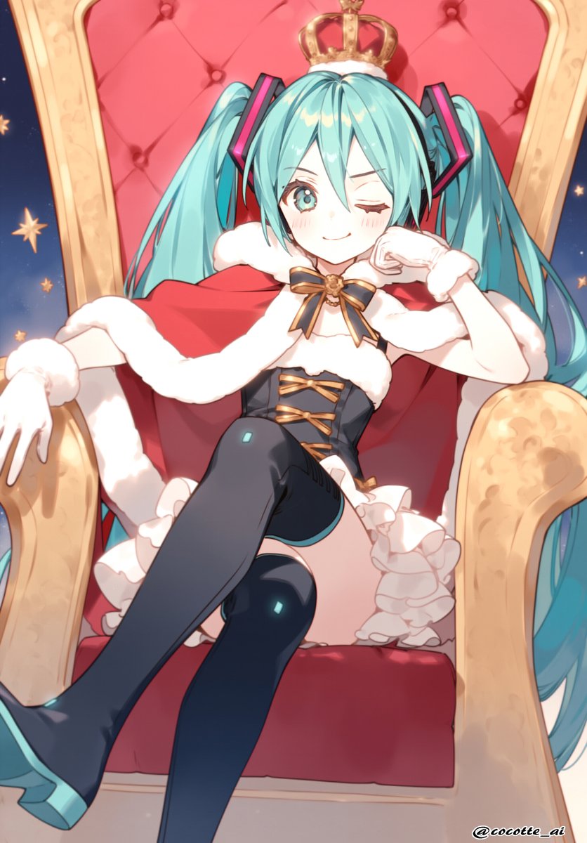 #初音ミク　✨👑✨