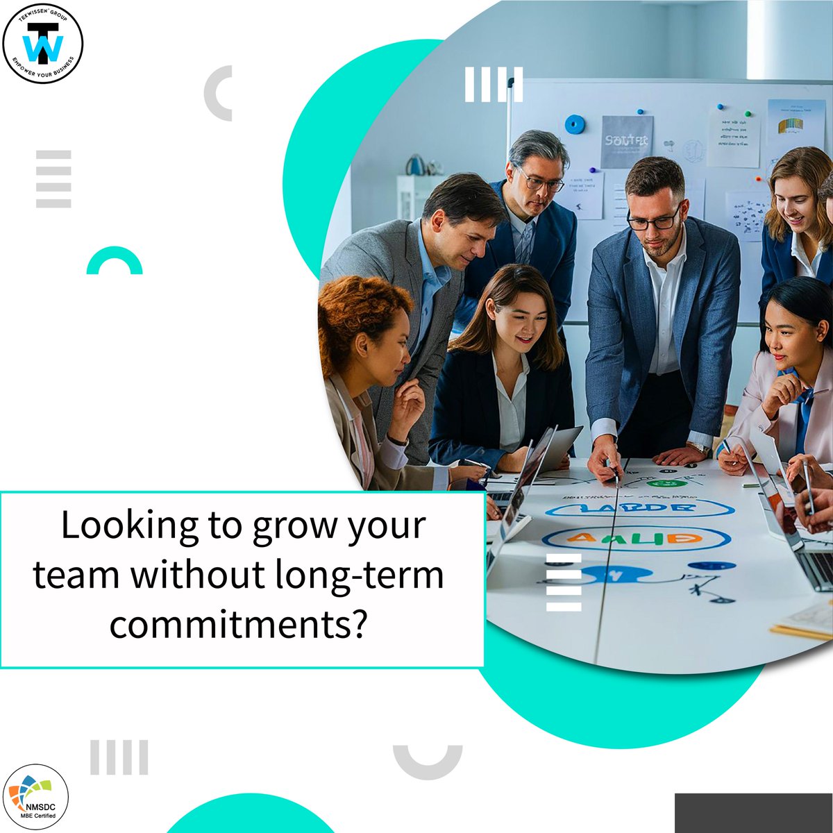 TekWissen's tweet photo. Contract Staffing That Moves with Your Business
👉 Thinking about growing your team without the extra weight?
Let’s make it work—together.
#ContractStaffing #WorkforceSolutions #TekWissen #AgileHiring #FlexibleWorkforce #FutureOfWork #teamTekWissen #peoplefirst https://t.co/yzbEigesWa