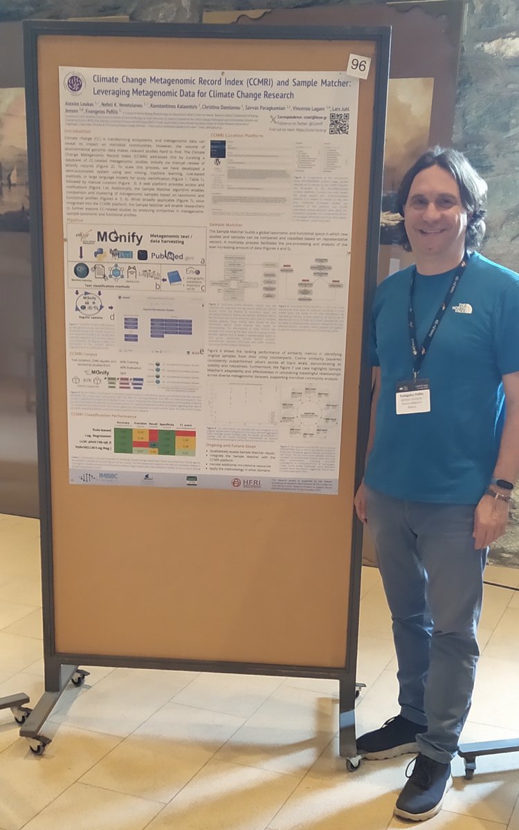 CcmriP's tweet photo. Join us today and tomorrow at the poster sessions of the 
@ELIXIREurope 2025 All Hands meeting to find out the latest on the CCMRI project (an 
@HcmrImbbc  project) @ELIDEK_HFRI  thank you for funding this trip/project https://t.co/MMBDIY1naV