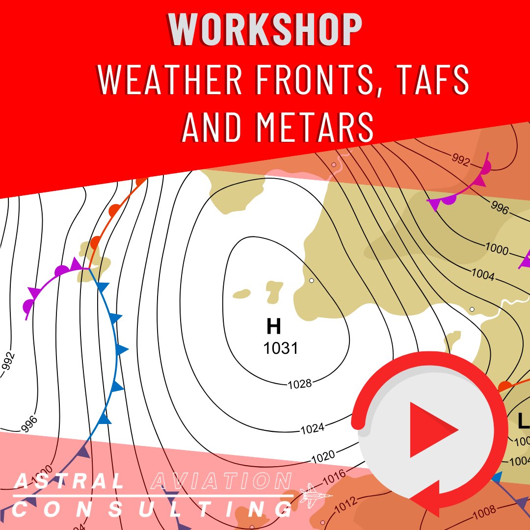 Our Weather Fronts, TAFs and METARs Workshop is now on YouTube and Spotify!

This workshop had so many amazing questions asked and lots of resources for take away.

💻
astralaviationconsulting.com/safety-worksho…

🎧open.spotify.com/episode/7Ca7VL…

You can always send us questions ahead of any workshops to
