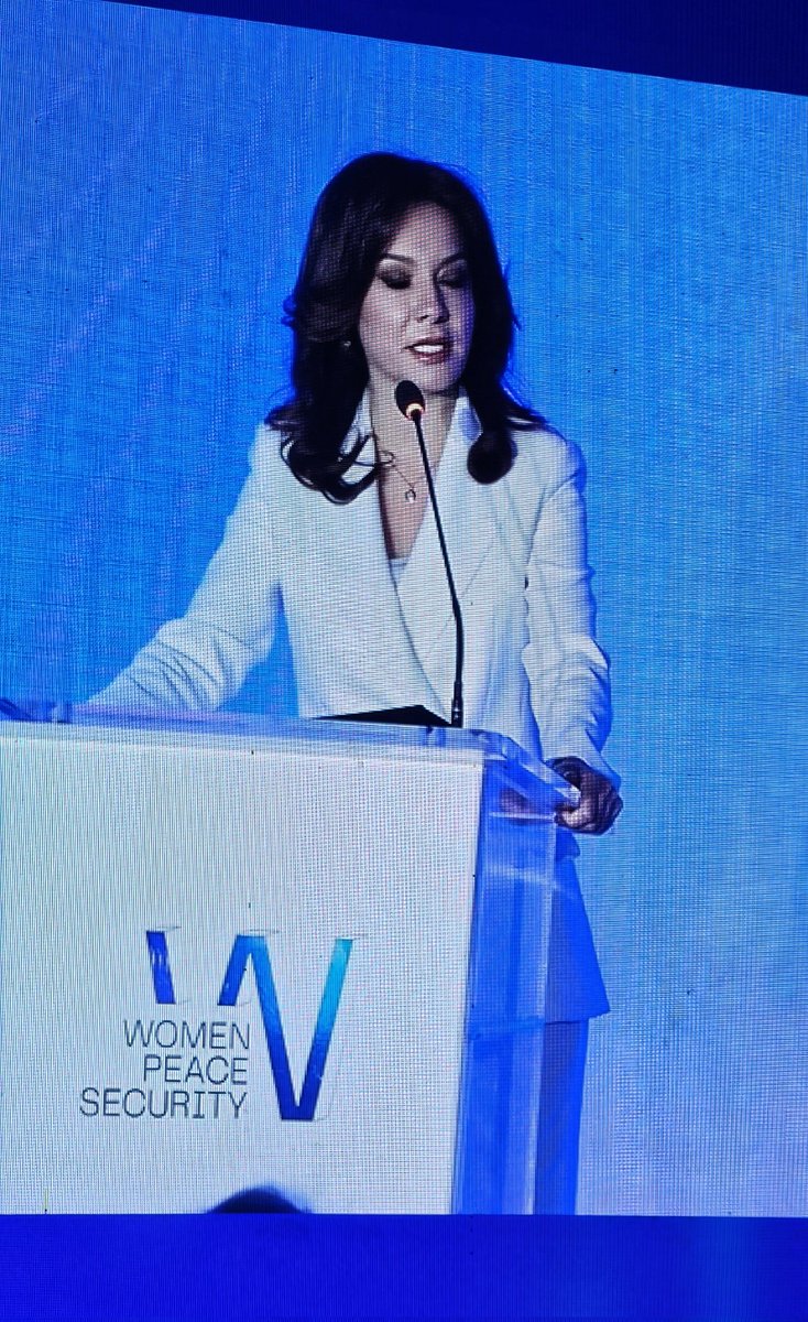 At Opening Session of the 3rd Women, Peace and Security (WPS) Forum in Pristina, Kosovo. The world is far more complex in terms of Peace and Security today. It needs collective effort from everyone to prevent conflict and build sustainable Peace, women can play a crucial role.