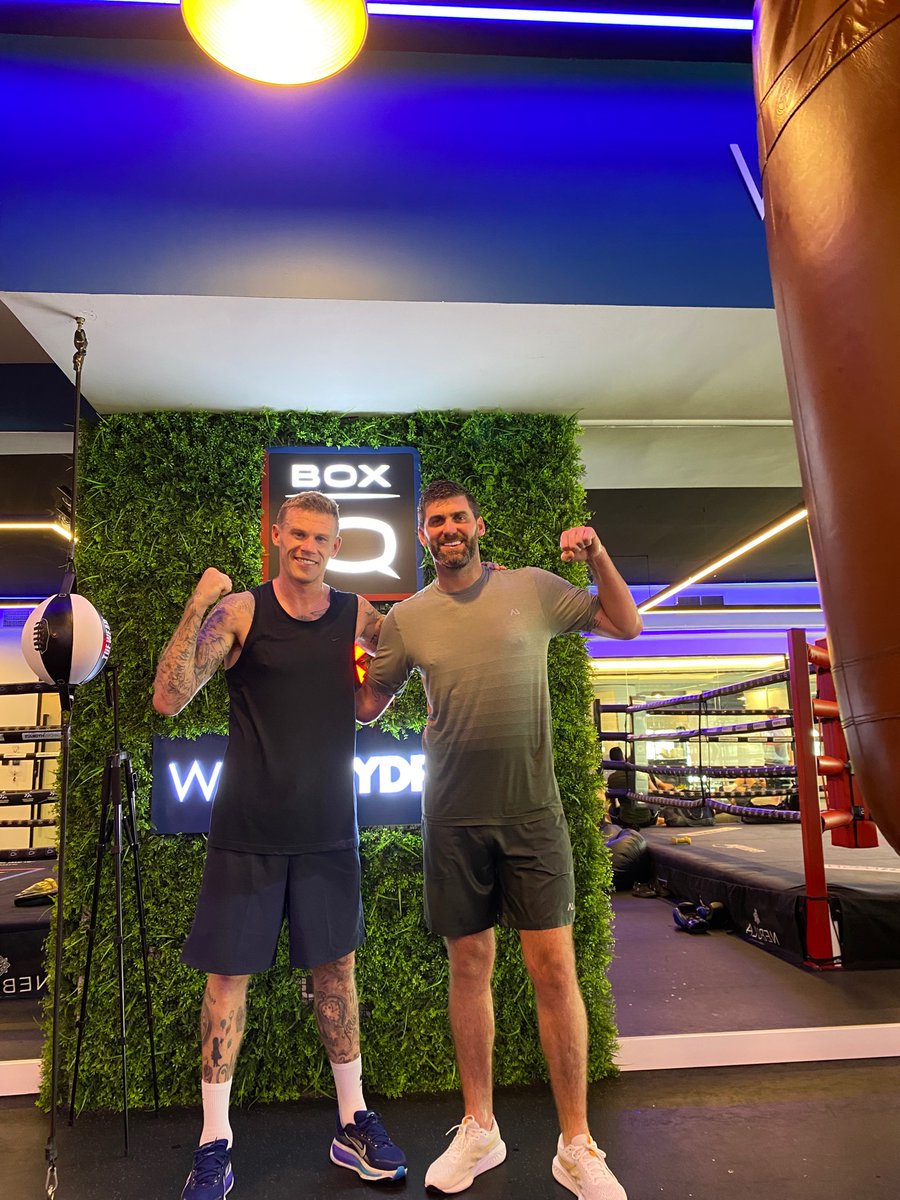 Good sparring with James. Who’s ready to flattern any them on <a href="/MisfitsBoxing/">Misfits Boxing</a>