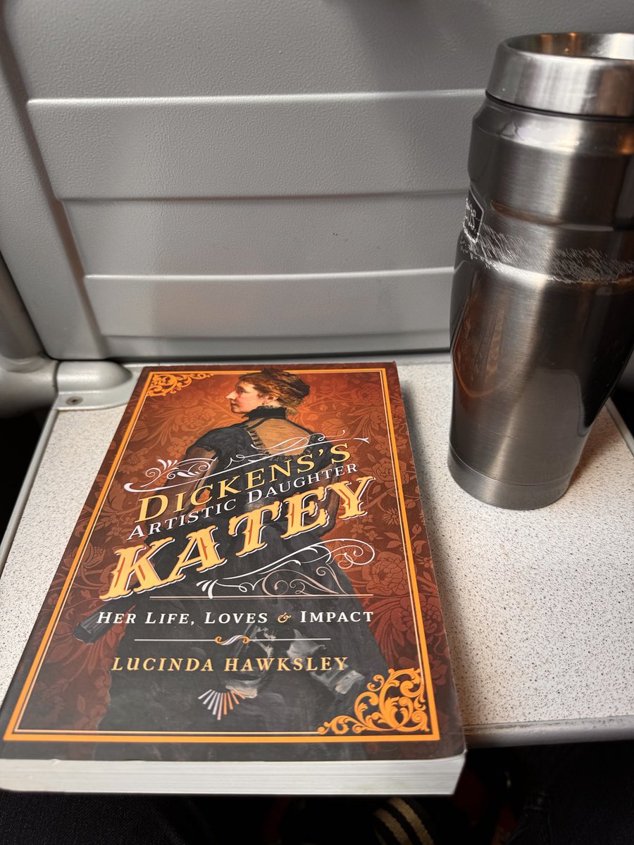lucindahawksley's tweet photo. Some train #reading today as I remind myself of my years of #research! #Katey #artist #genealogy #Dickens #KatePerugini #Victorian #biography #LifeWriting ⁦@penswordbooks⁩ ⁦@DickensFellowHQ⁩ ⁦@DickensMuseum⁩ https://t.co/qTb1uH9iVb