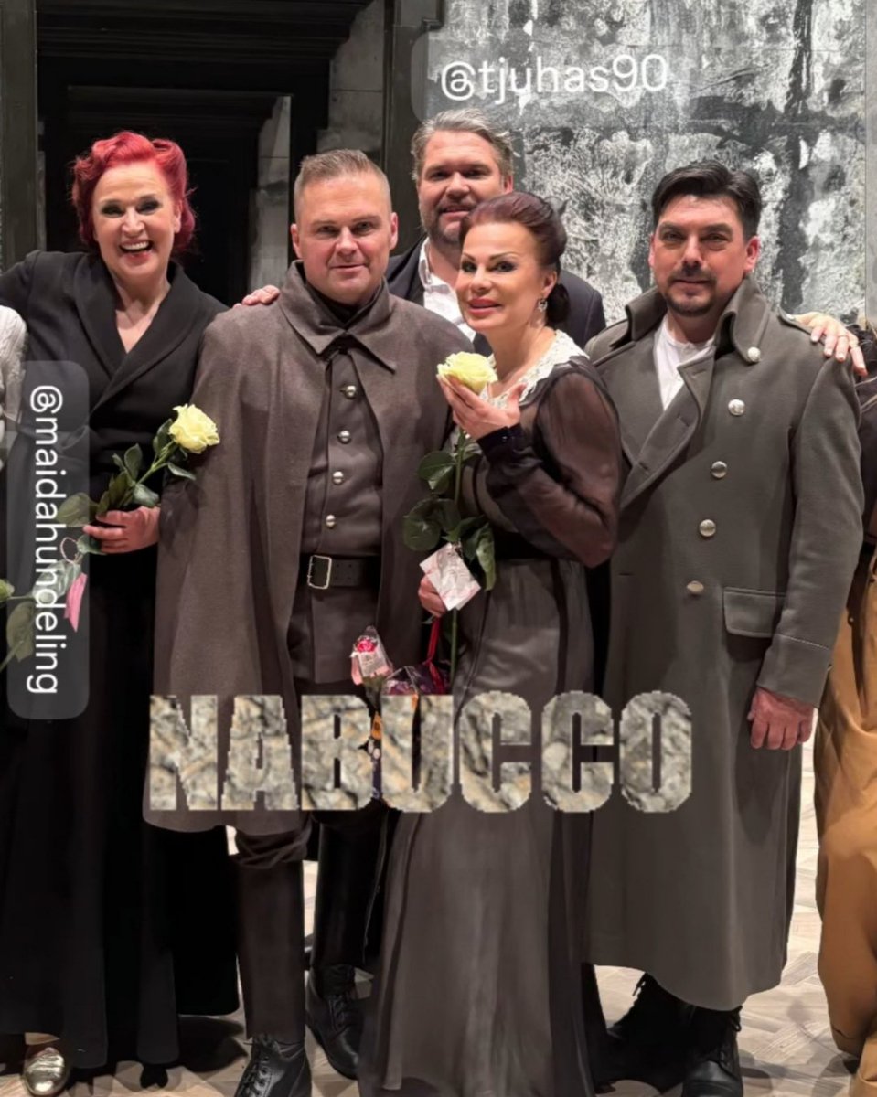 maidahundeling's tweet image. G.Verdi: Nabucco #ABIGAILLE  #SND Bratislava 31.5.2025
💃🎶🎵🎼👼🙏🙋🏻‍♀️☀️🎊💝💫🍀