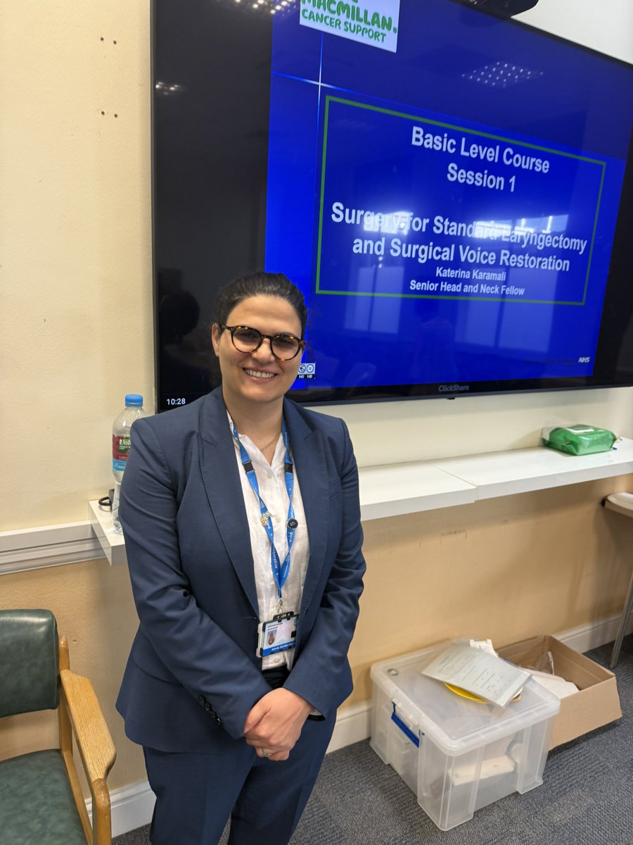 Katerina Karamali (@drkkaramali) on Twitter photo Thank you for the invitation <a href="/mmcoffeystamp/">Dr Margaret Coffey</a> @ SVR laryngectomy clinic #basiclaryngectomy course <a href="/ImperialNHS/">Imperial NHS ๐</a> I am so lucky to have the opportunity to work with such an excellent SLT team Thank you for the invitation <a href="/mmcoffeystamp/">Dr Margaret Coffey</a> @ SVR laryngectomy clinic #basiclaryngectomy course <a href="/ImperialNHS/">Imperial NHS ๐</a> I am so lucky to have the opportunity to work with such an excellent SLT team