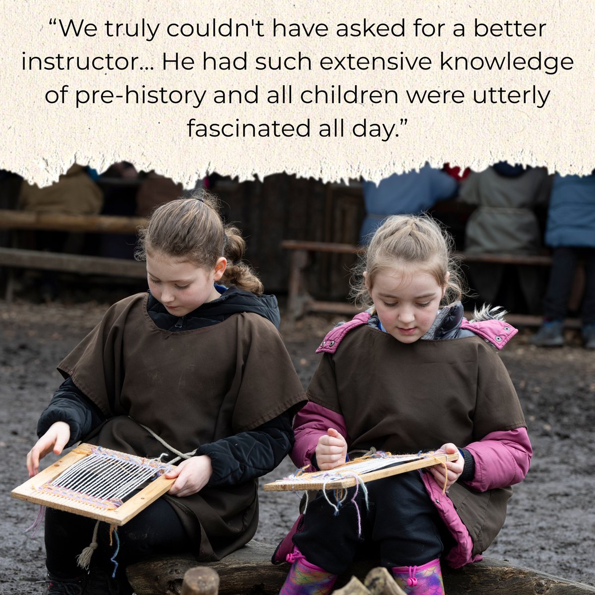 PRE-HISTORY EDUCATION DAY 🛖

Glowing reviews! We love sharing our knowledge and enthusiasm with everyone!

murtonpark.co.uk/schools/pre-hi…

#murtonpark #prehistory #stoneage #ks2 #education #schooltrip #yorkshire