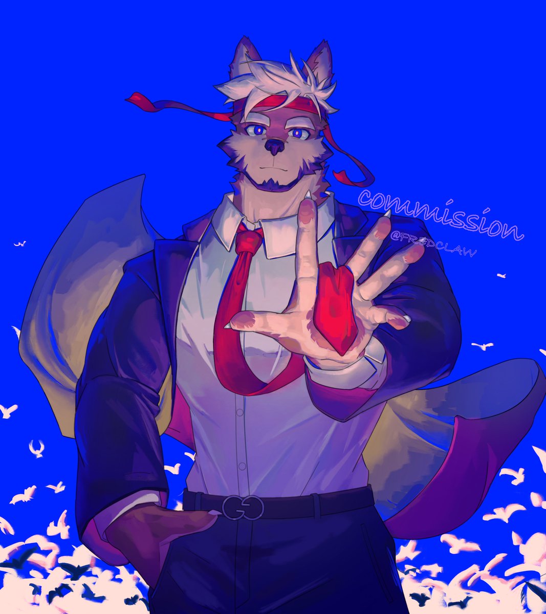Fredclaw_art's tweet image. #furryart #comission