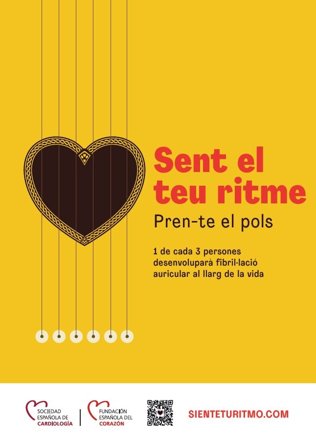 #SienteTuRitmo - Tómate el pulso llega a Tarragona
🔴 Mañana, 3 de junio, estaremos en el Hospital Universitari Joan XXIII de Tarragona con una jornada de concienciación sobre fibrilación auricular.

🧑‍⚕️ Estudiantes de Medicina y Enfermería enseñarán a la población cómo tomarse el