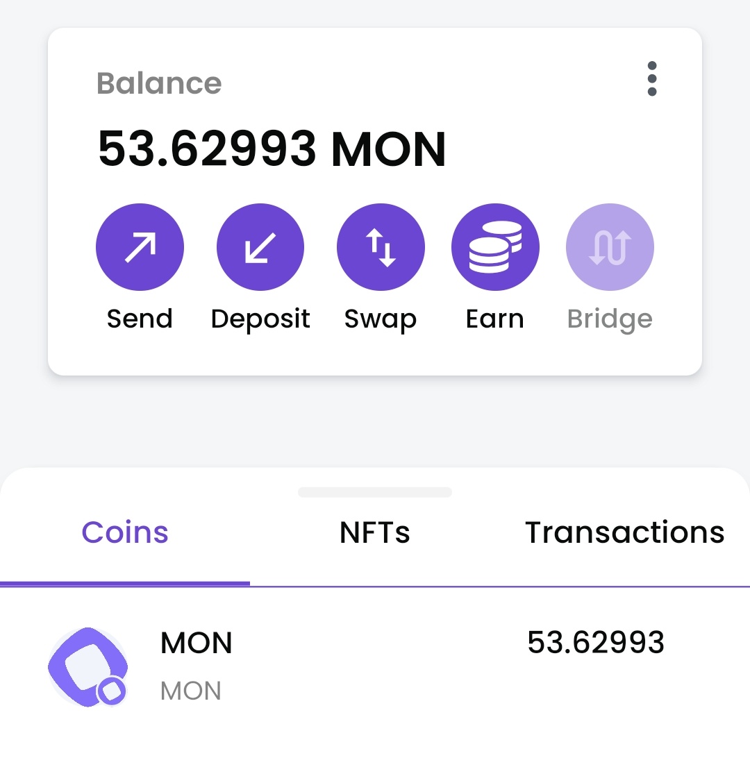 Who need $MON 👀 

follow and comment ; gMonad
               
I will send some $MON to my followings very soon

Note : Attach wallet address