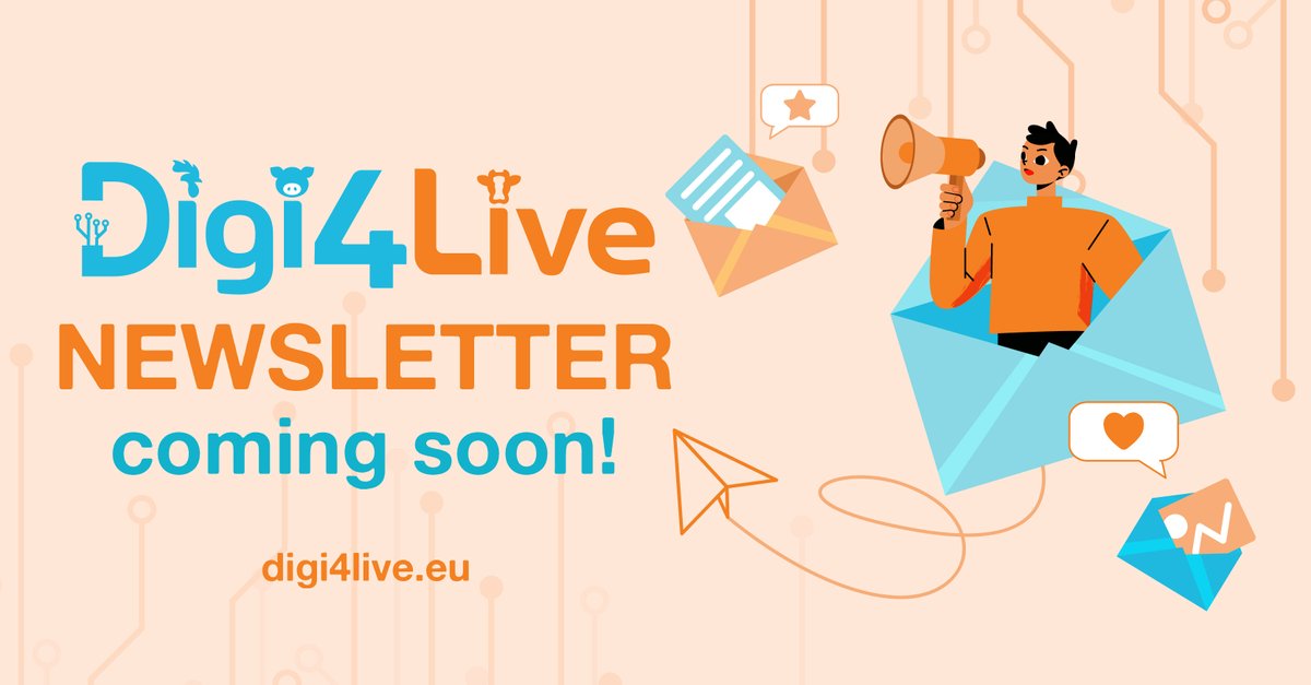🎉 June is heating up at #Digi4Live!

Our latest #newsletter is packed with updates on digital livestock innovations &amp; what’s ahead. 💡

📬 Subscribe now: eepurl.com/iNMcCg

#HorizonEurope #ResearchImpactEU #HorizonEurope #EuropeanLivestock