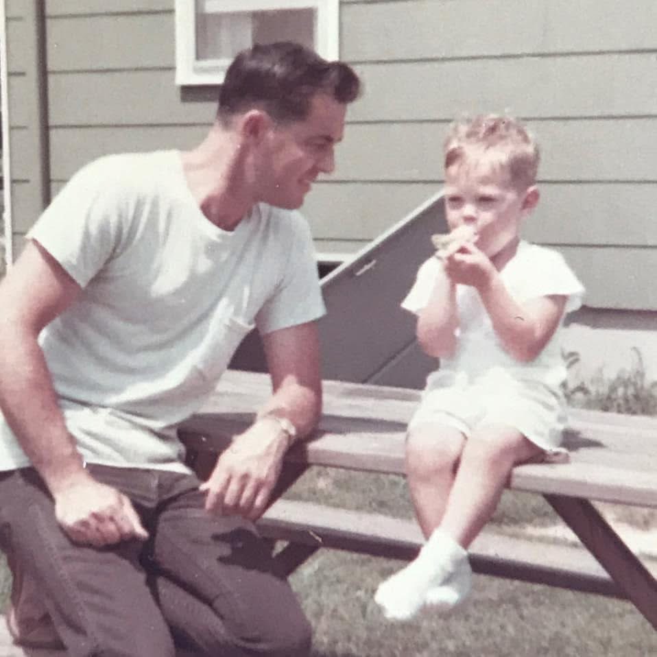 KipAuthor's tweet image. Today would have been my dad’s 93rd birthday. We miss him dearly and remember him daily 🎶 💕 

My essay, COUNTING THE STARS WITH DAD:
kipwkoelsch.wordpress.com/personal-essay…

#FatherSon #PalsForever #5amwritersclub