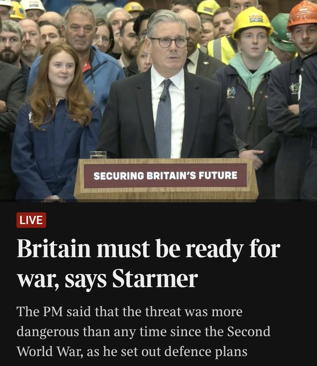 Imagine fighting a war for this soulless shithouse with eyes like piss holes in the snow and a penchant for slavic rent boys!

Keir IS the enemy