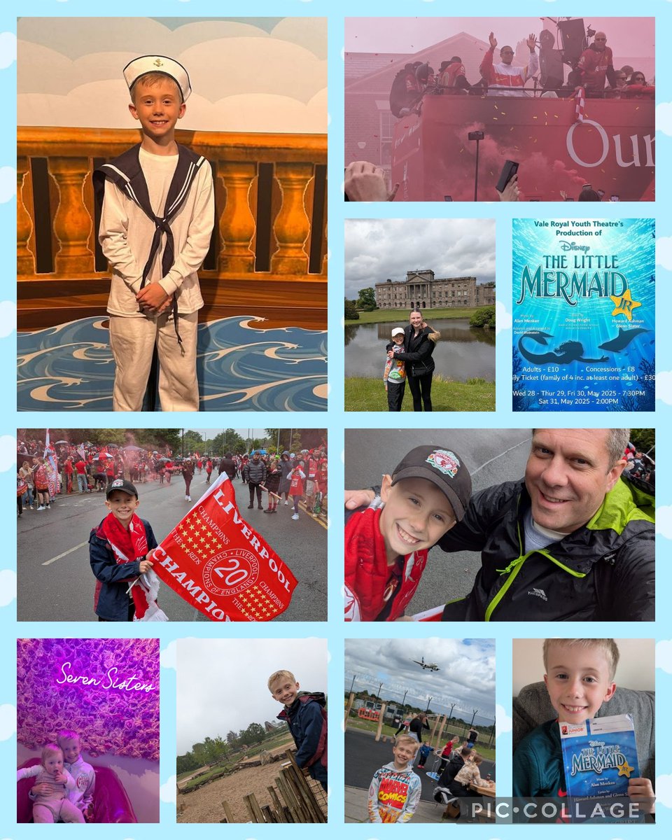 LisaBancroft7's tweet image. George wanted to share his half term with you. @MrsGandMrsC @WimboldsleyCPS #littlemermaidjr #liverpoolchampions #nationaltrust