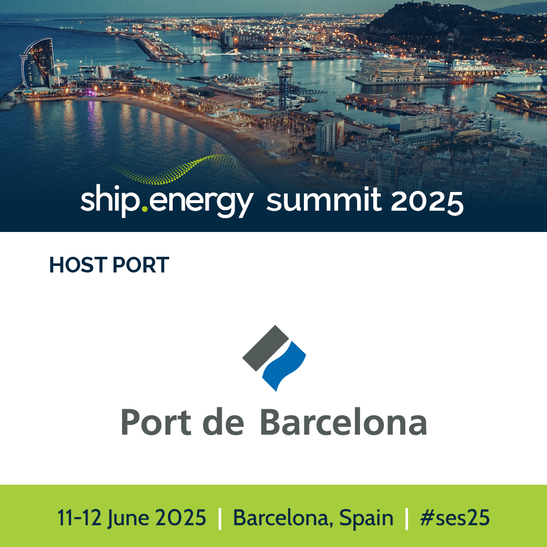 ship.energy (@shipdotenergy) on Twitter photo We are happy to announce <a href="/PortdeBarcelona/">Port de Barcelona</a> as Host Port for the ship.energy summit taking place in Barcelona 11-12 June 2025.
Find out more here ➔ shipenergysummit.com
#SES25 #Barcelona #Shipping #EnergyTransition #Decarbonisation We are happy to announce <a href="/PortdeBarcelona/">Port de Barcelona</a> as Host Port for the ship.energy summit taking place in Barcelona 11-12 June 2025.
Find out more here ➔ shipenergysummit.com
#SES25 #Barcelona #Shipping #EnergyTransition #Decarbonisation