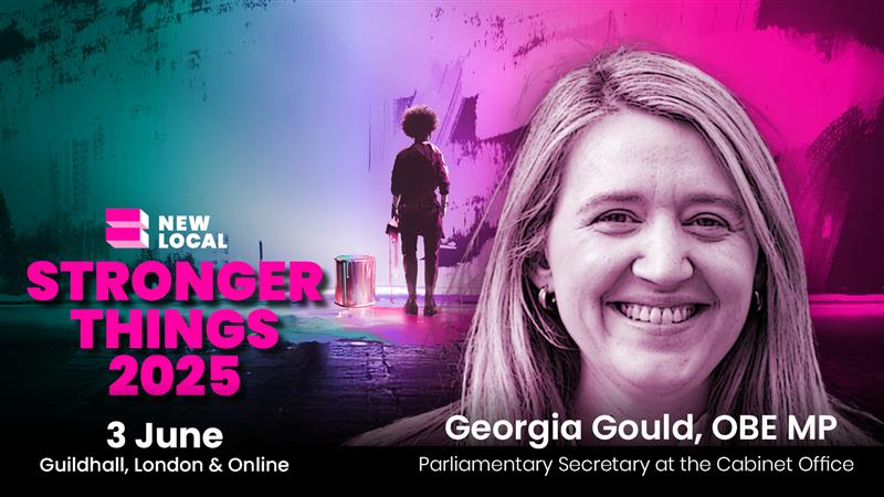 New Local (@wearenewlocal) on Twitter photo Delighted to announce that <a href="/Georgia_Gould/">Georgia Gould</a> will be joining us at #StrongerThings tomorrow morning to talk all things public service reform, communities and place with <a href="/jesstud/">@jesstud.bsky.social</a>.
In-person tickets have sold out, but you can book to attend online here: newlocal.org.uk/strongerthings/ Delighted to announce that <a href="/Georgia_Gould/">Georgia Gould</a> will be joining us at #StrongerThings tomorrow morning to talk all things public service reform, communities and place with <a href="/jesstud/">@jesstud.bsky.social</a>.
In-person tickets have sold out, but you can book to attend online here: newlocal.org.uk/strongerthings/