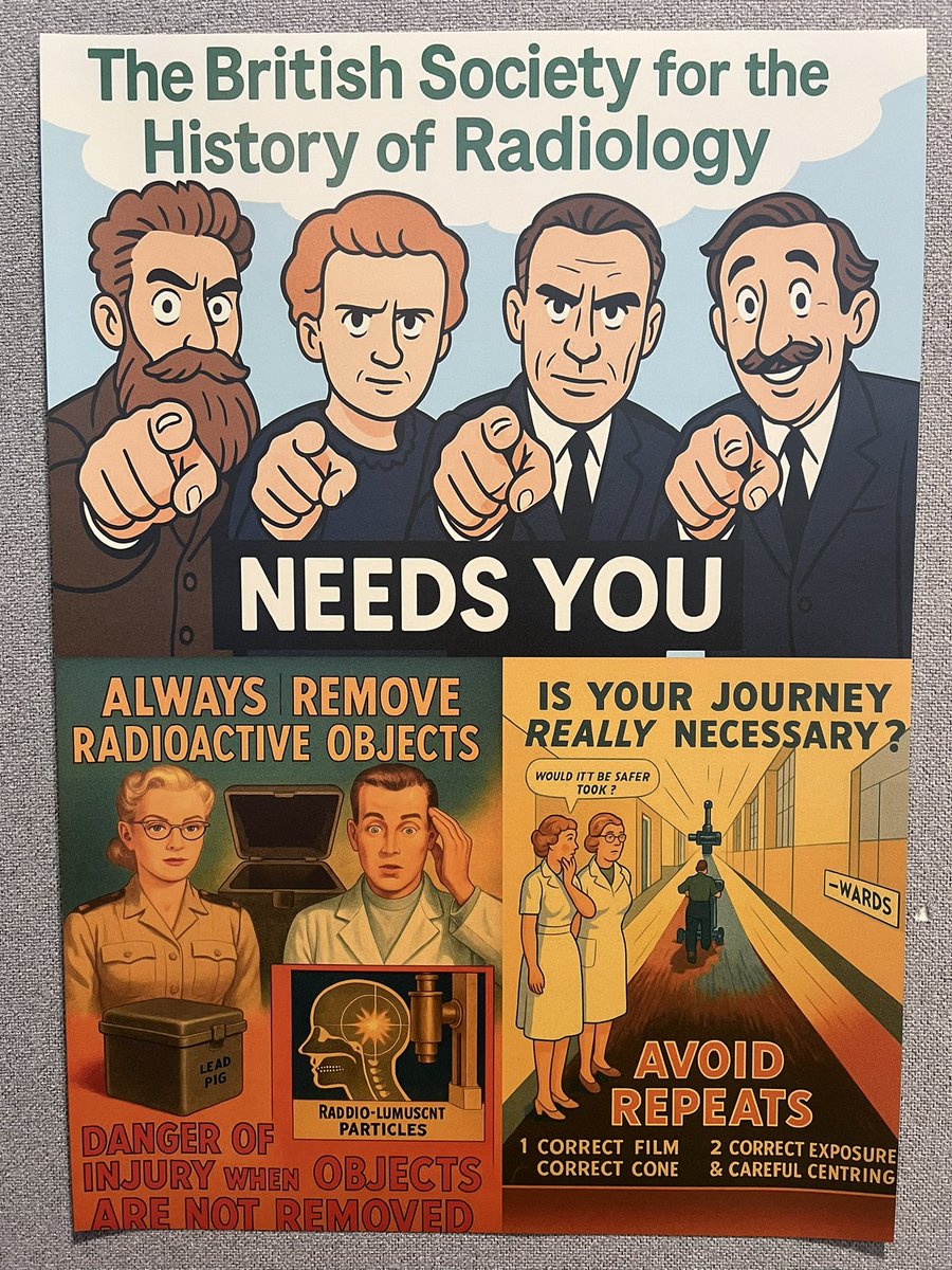The British Society for the History of Radiology needs you!   #UKIO2025