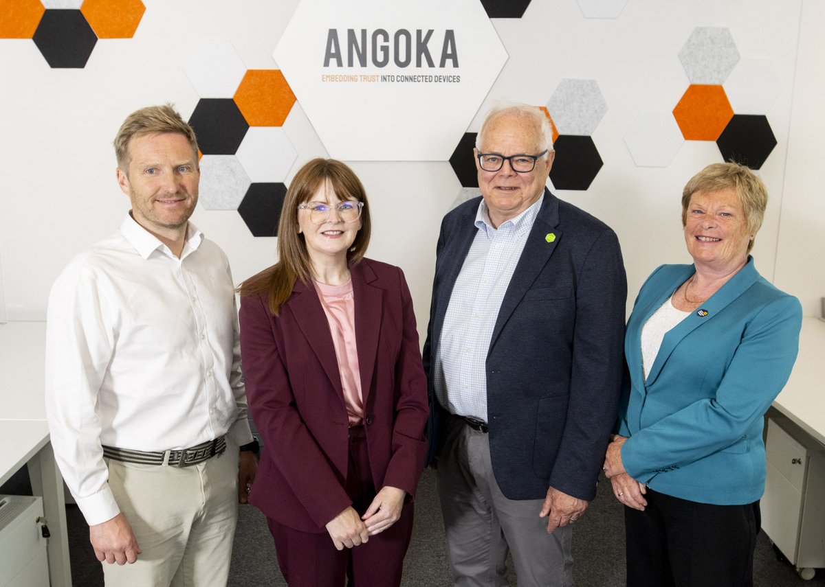 Economy NI (@economy_ni) on Twitter photo Economy Minister Dr <a href="/CArchibald_SF/">Caoimhe Archibald MLA</a> has announced that ANGOKA is investing £1.8m in a world leading cyber security solution for the advanced manufacturing sector.
It is being developed in partnership with the Advanced Manufacturing Innovation Centre (AMIC) and with financial Economy Minister Dr <a href="/CArchibald_SF/">Caoimhe Archibald MLA</a> has announced that ANGOKA is investing £1.8m in a world leading cyber security solution for the advanced manufacturing sector.
It is being developed in partnership with the Advanced Manufacturing Innovation Centre (AMIC) and with financial
