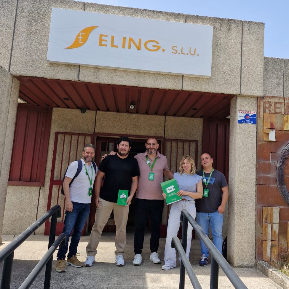FETICOoficial's tweet photo. ✅ ¡Conseguimos representación en #ELING (Getafe), Entrando con fuerza!
💪 4 delegados/as más para #Fetico en el sector logístico.
Gracias por confiar en la alternativa sindical moderna.
#sindicato #Logística #LaAlternativaSindicalModerna https://t.co/iLGi7QolhQ
