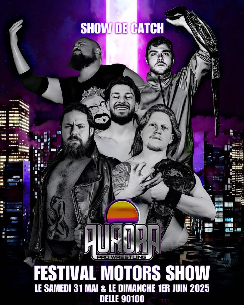 Résultat

Aurora Pro Wrestling 

Show 1 . 31.05.2025

Victor Wardin a battu Lucas
Charles Bergson a battu Trevor Mayden
Gerard Garcia a battu Gomz The Panda
Enriquecido a battu Terry Robinson

Show 2

Gomz The Panda a battu Trevor Mayden
No Disqualification: Camus a battu Charles