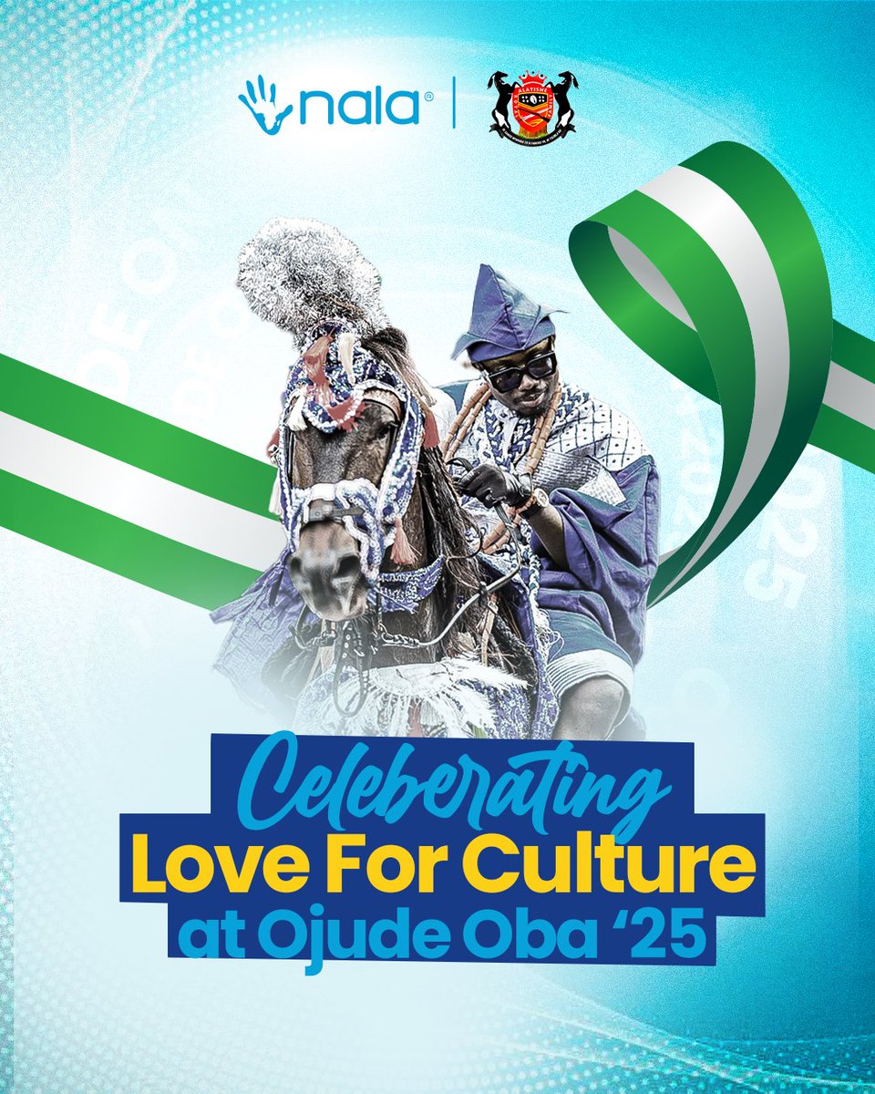 Celebrating Love For Culture and The People! 

Join us at Ojude Oba ‘25. 
Follow @nalalovesnigeria on IG for exclusive highlights. 

Send Love Home with <a href="/NALAmoney/">NALA</a>. 
Register with my code PRINCEADEDOYIN to get $10/€10/£10 cashback when you send your first $50/€50/£50.