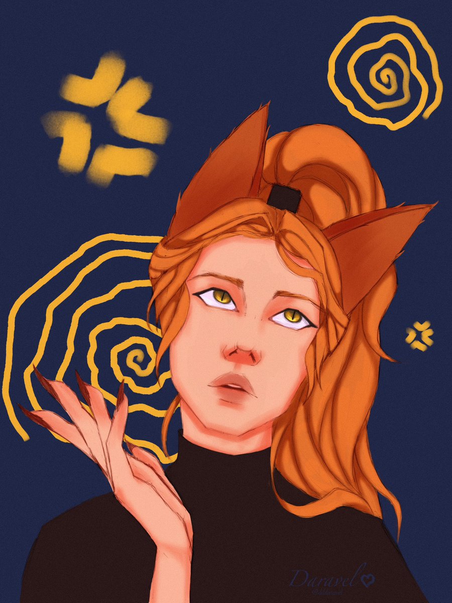 dddaravel's tweet photo. #digitalart #foxy https://t.co/0kdwBoHjIj