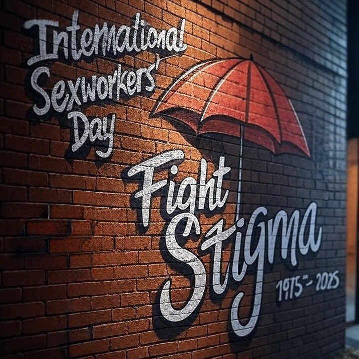 IKproS3xarbeit's tweet image. Heute ist der Internationale Tag der Sexarbeiterinnen und Sexarbeiter!
Vor genau 50 Jahren haben Sexarbeiterinnen Geschichte geschrieben! Sie besetzten eine Kirche in Lyon, um für ihre Rechte und gegen soziale Ausgrenzung zu demonstrieren.