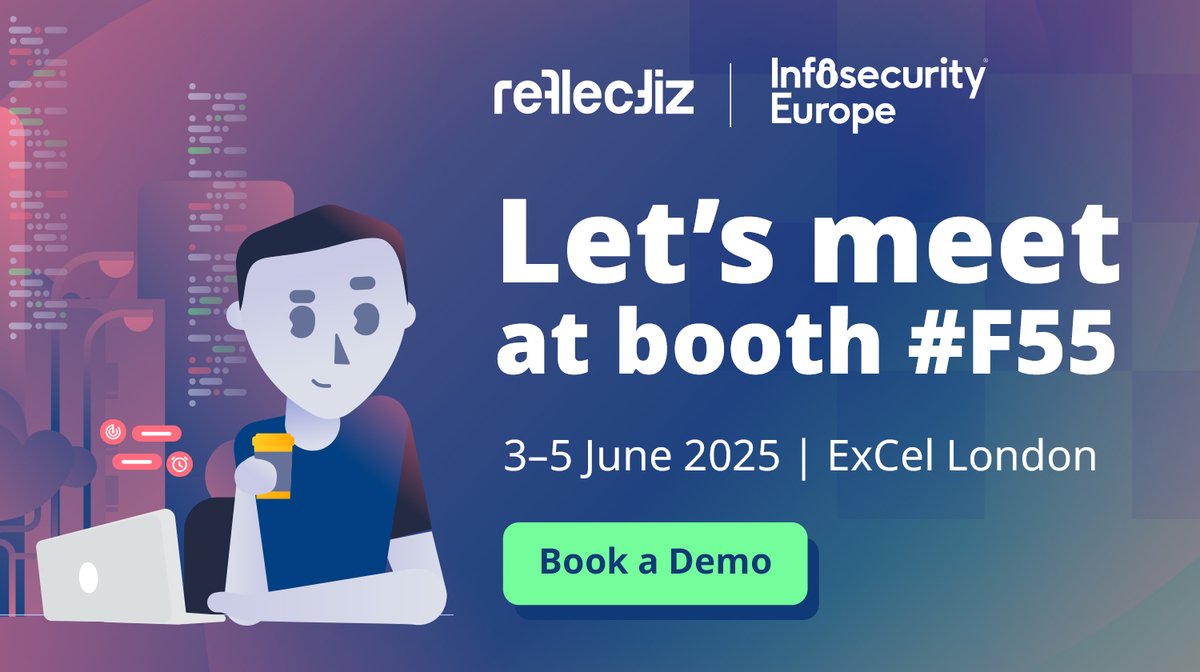 Fancy meeting Reflectiz at the upcoming Cybersecurity EMEA summit in ExCel London? Join us at stand F55 and see for yourself how our innovative web exposure platform can transform your web security!

#infosec2025 #infosec #infosecurityEMEA #London #InfosecLondon2025