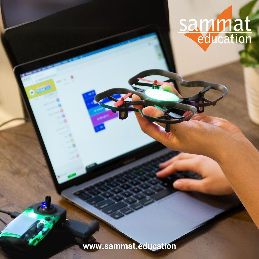 sammateducation's tweet image. 🤖 Explore programming with both Python and Blockly on #CoDroneEdu 🛰️ A hands-on learning experience that brings coding to life for students. Local stock ready for quick delivery! 🏫💻 #PythonProgramming #BlockBasedProgramming
sammat.education/collections/co…