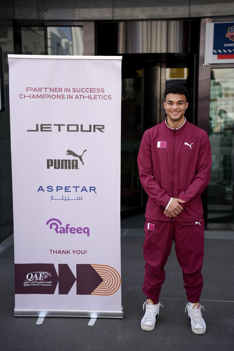 كفيتــوا .. ووفيتـــوا ياأبطال الأدعـــم 🇶🇦🥇💯

#TeamQatar
