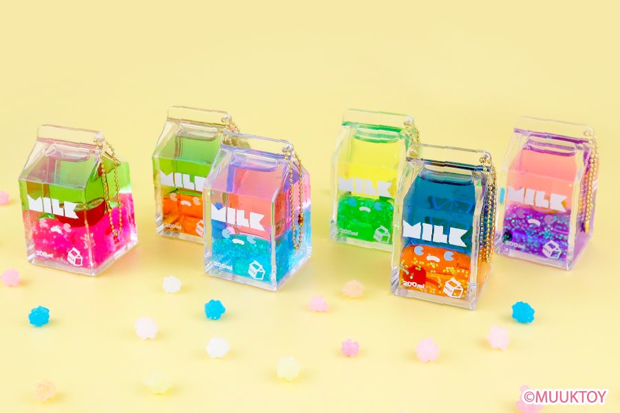 ジュースボックスボーイ ちゅるぷかチャーム 【全6種類コンプリートセット】 MUUKTOY🥛通販8/8(金)21:00~ on X: