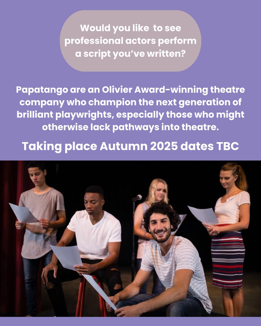 PapatangoTC's tweet image. We are looking forward to bringing our free #GoWrite programme to @liveUnLTDbarnet later this year, and they've just shared their lovely posters with us. We'll be turning young care leavers into published and performed playwrights! #AllYouNeedIsAStory