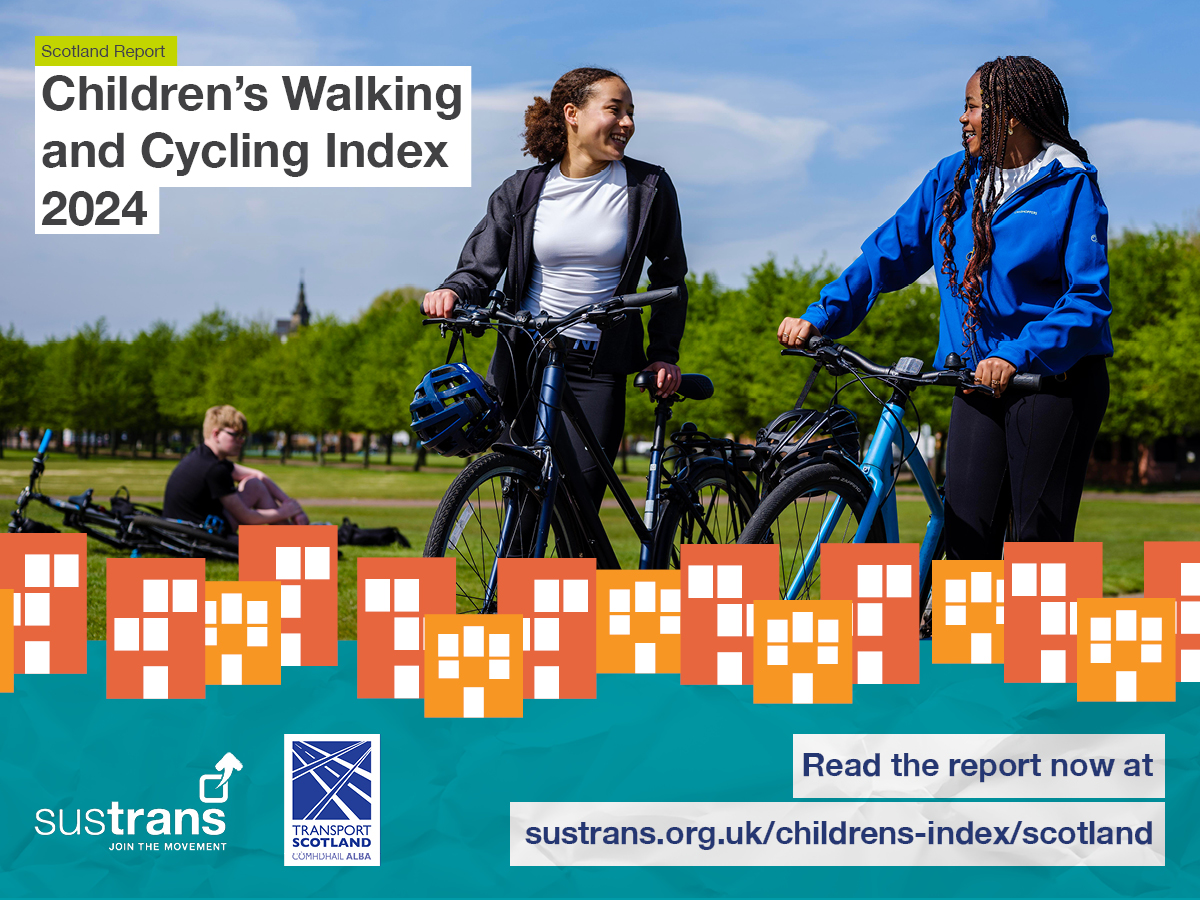 Glasgow City Council (@glasgowcc) on Twitter photo Find out what children across Scotland have to say about #Transport and #ActiveTravel.
Read <a href="/SustransScot/">Sustrans Scotland</a> first ever Childrenโs Walking and Cycling Index.
๐ sustrans.org.uk/childrens-indeโฆ
#WalkingCyclingIndex Find out what children across Scotland have to say about #Transport and #ActiveTravel.
Read <a href="/SustransScot/">Sustrans Scotland</a> first ever Childrenโs Walking and Cycling Index.
๐ sustrans.org.uk/childrens-indeโฆ
#WalkingCyclingIndex